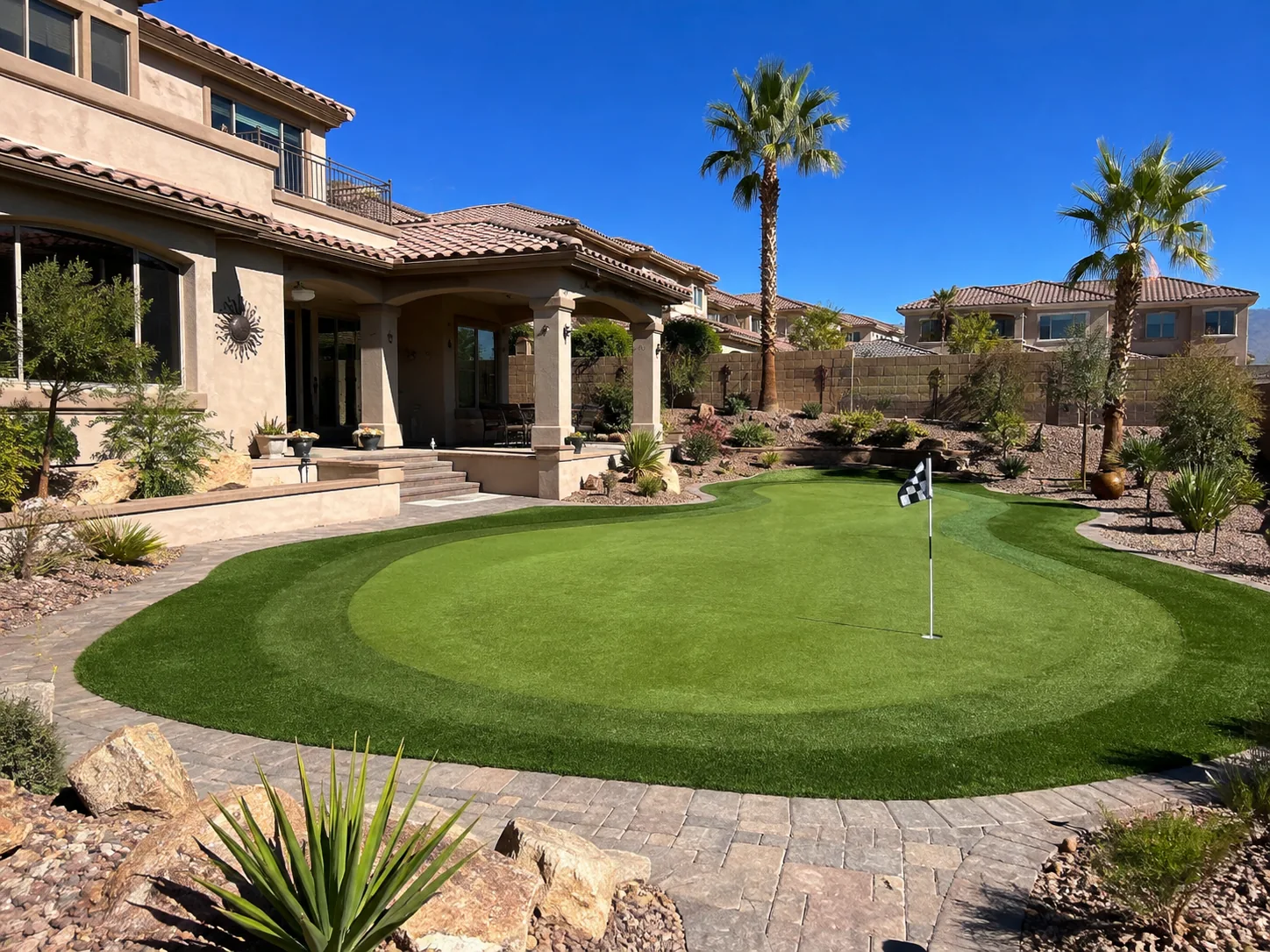 Backyard Putting Greens in Henderson NV