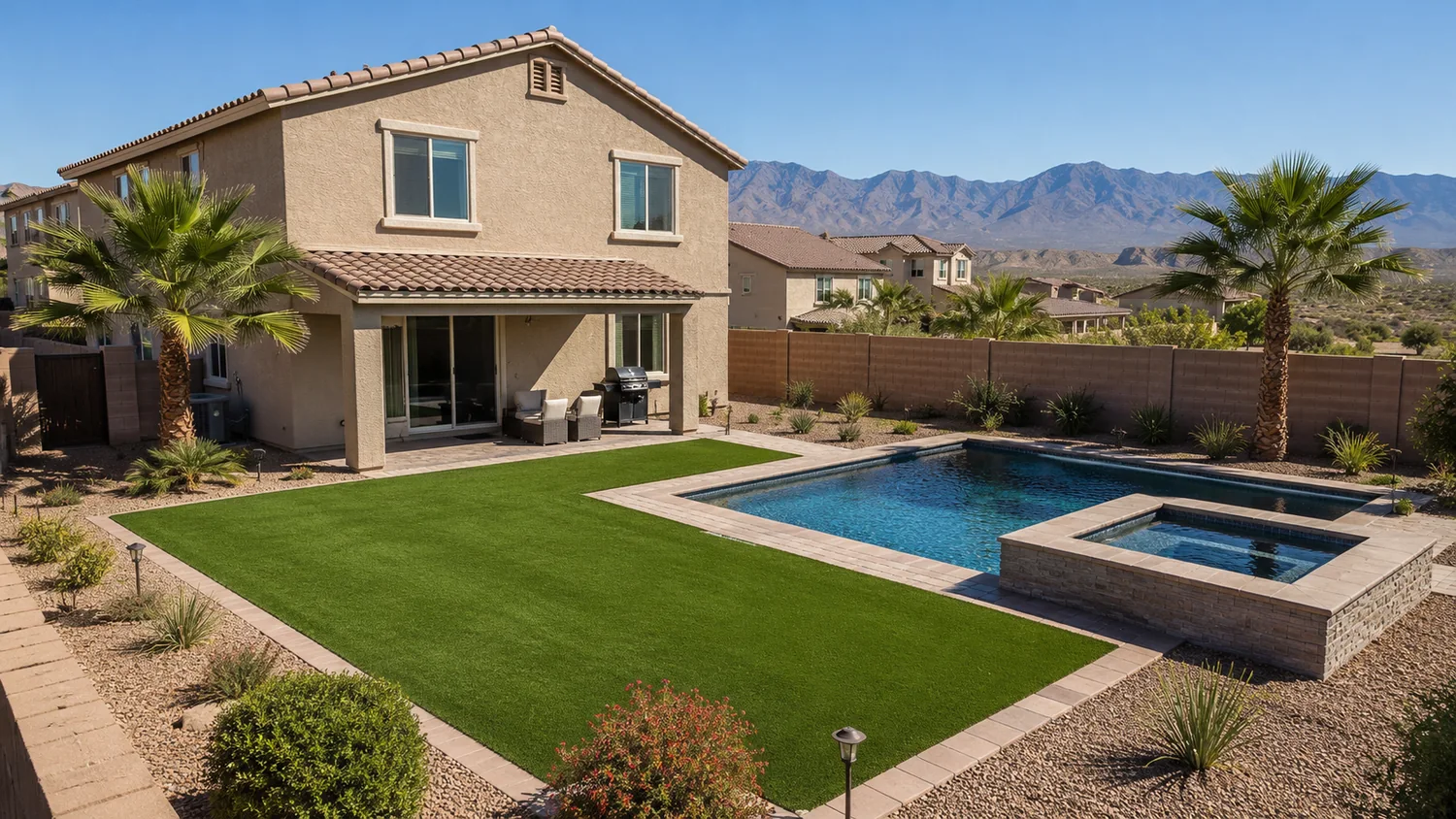 Turf Around Pools in Henderson NV