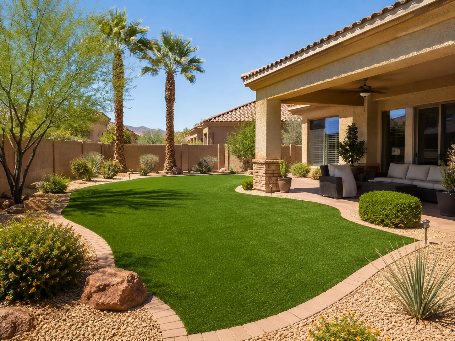 Artificial grass lawn Henderson NV