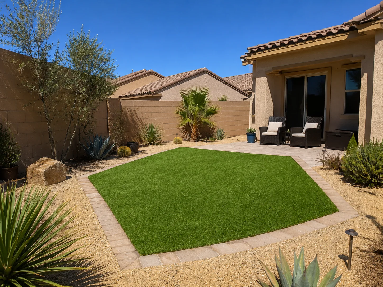 Patio artificial turf Henderson NV
