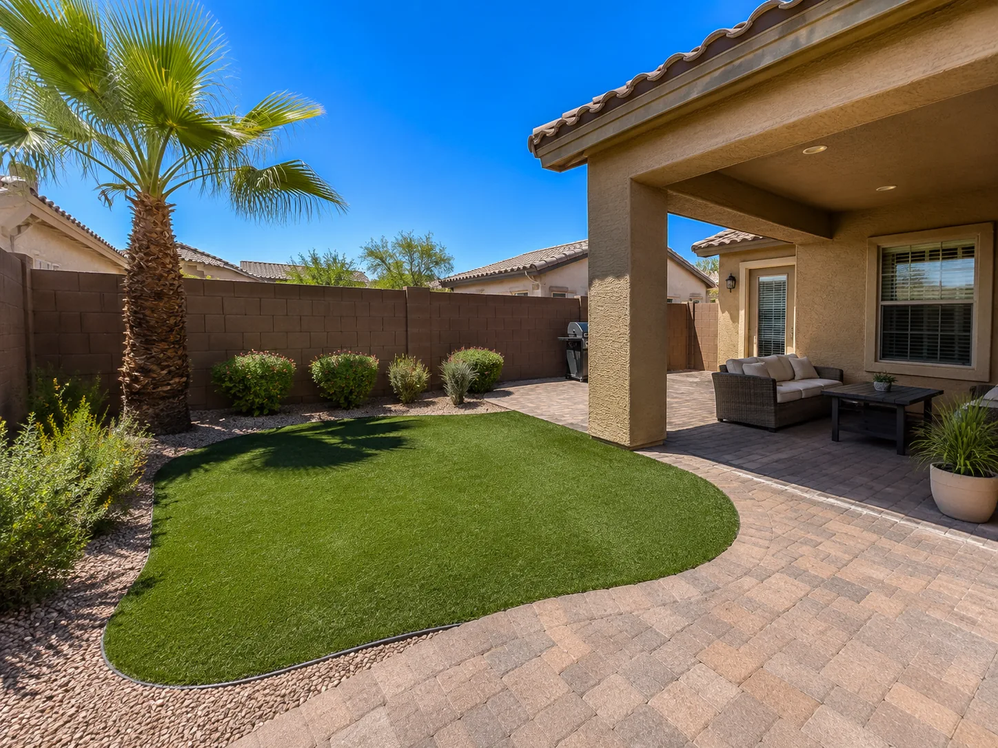 Patio artificial turf Henderson NV